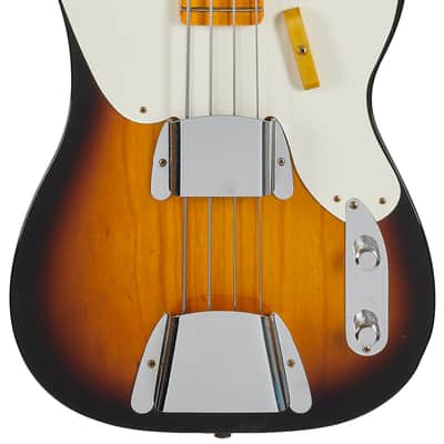Fender Custom Shop 53 Precision Bass JRN Relic Aged 2-Color Sunburst image 2