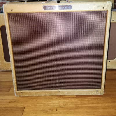 Fender Bassman 5E6 Narrow Panel 40-Watt 4x10" Guitar Combo 1955 - Tweed image 14