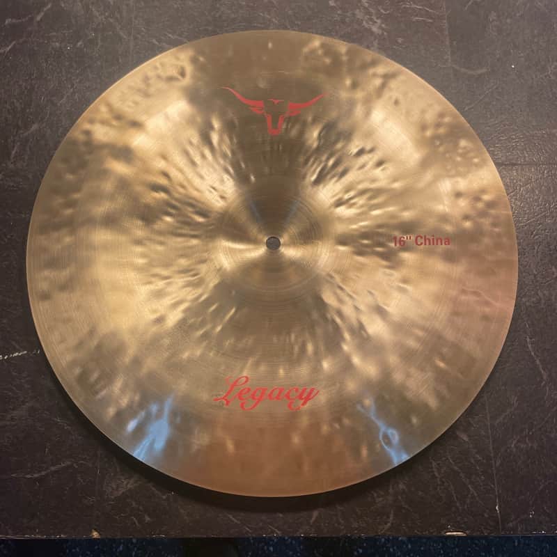 WILD BULL Legacy Series Hand Forged & Hammered 16" China Crash Cymbal image 1