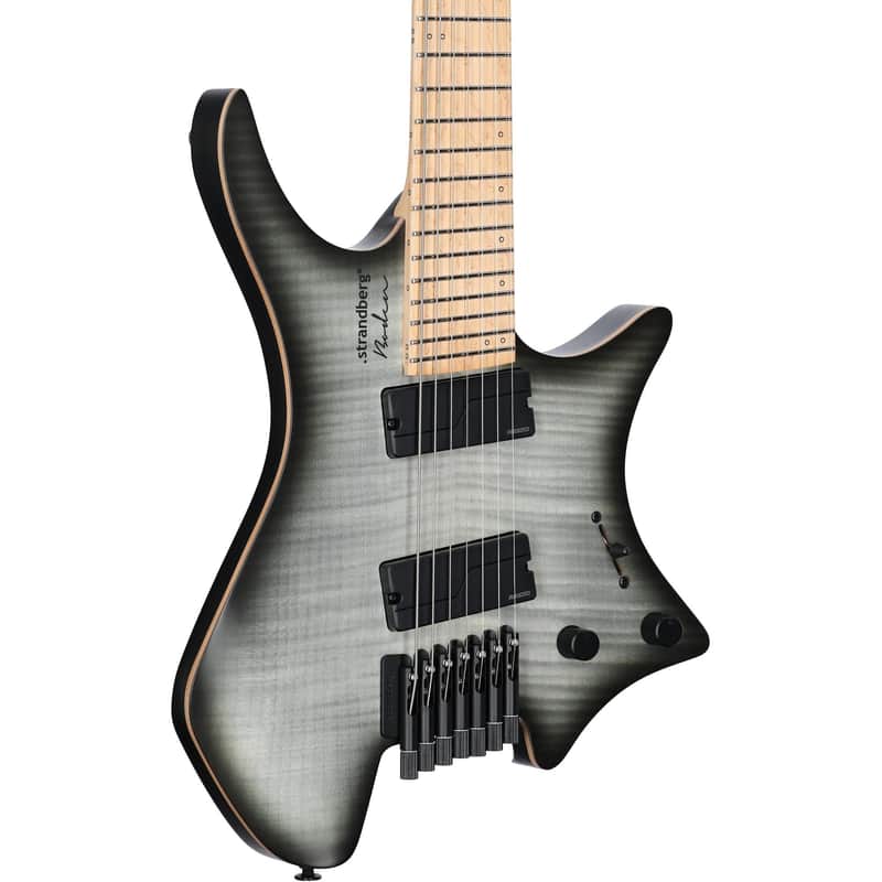 Strandberg Boden Original NX 7 Electric Guitar (with Gig Bag), Charcoal Black image 1