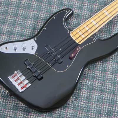 1975 Fender Jazz Bass Black Left Handed! Lefty, LH! image 1