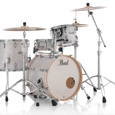 Pearl Professional Series 3 Piece Shell Pack - 20" Bass Drum WHITE MARINE PEARL image 1