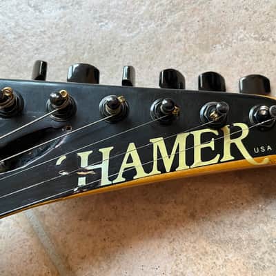 Hamer USA Californian 1988 Red Repaired image 8