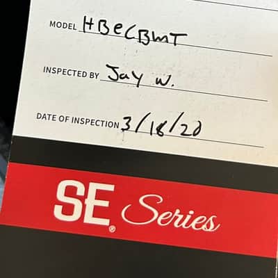 2020 PRS SE Hollowbody Standard – McCarty Tobacco Sunburst – Original Hardshell Case image 5