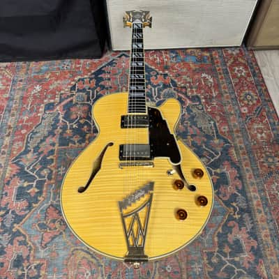 2013 D'Angelico NYSS 3BFM Custom Semi Hollow Body Flame Maple image 10