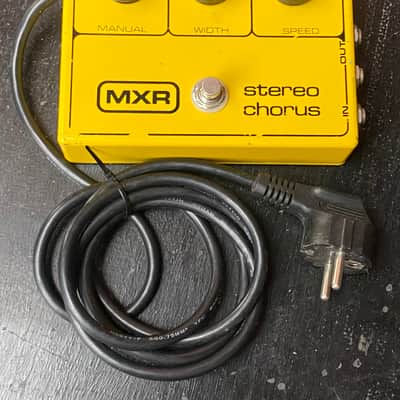 MXR Stereo Chorus 1979 - Yellow Large Metal Box 220Volts image 1