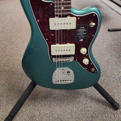 New 2025 Fender American Professional Classic Jazzmaster - Faded Sherwood Green Metallic w/ Fender Deluxe Gigbag image 1