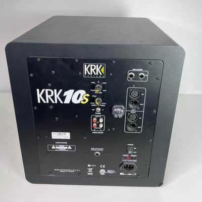 KRK 10S 10" Active Studio Monitor Subwoofer 2009 - 2020 - Black image 4