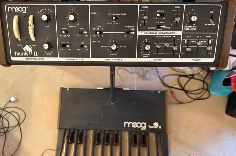 Moog Taurus II 1981 - 1983 - Black image 1