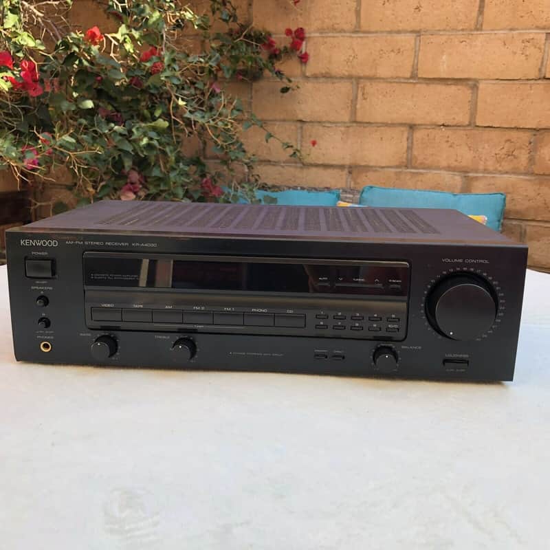 Kenwood Vintage KR-A4030 AM/FM Stereo Receiver W/ Phono Input. Cleaned, Tested! image 1