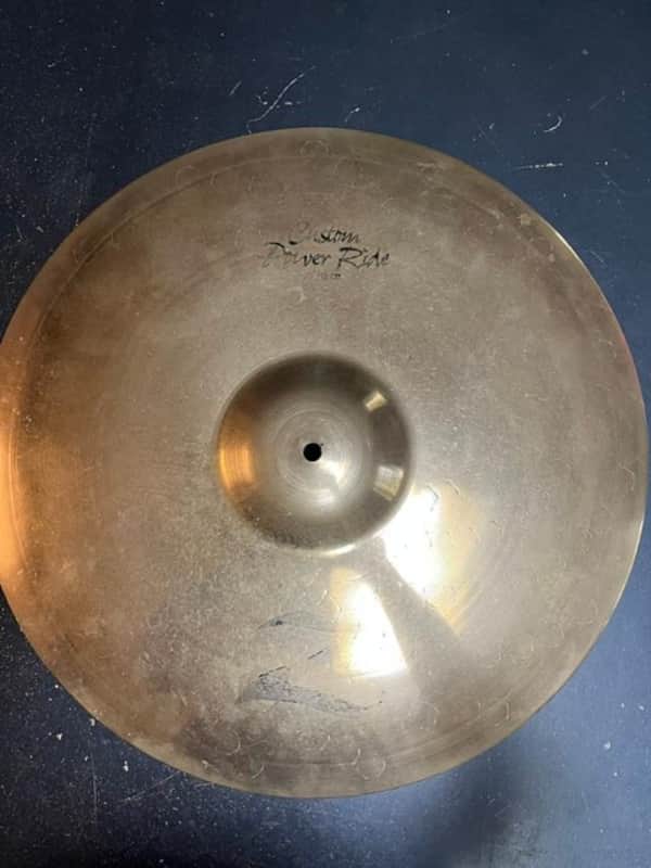 Zildjian 20" Z Custom Power Ride Cymbal 1990s image 1