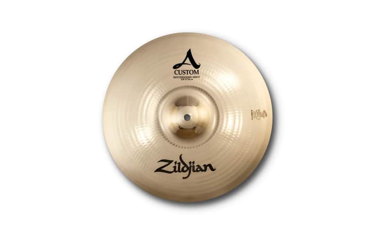 Zildjian 14" A Custom Mastersound  Top Hi-Hat Cymbal image 1