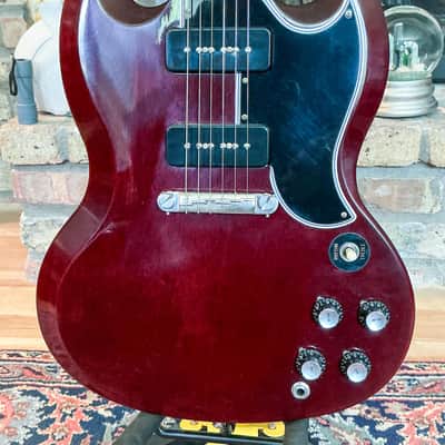 Gibson 1963 Custom 63 SG 2020 - Red Cherry VOS (5 lbs 12 0z) image 2