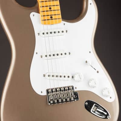Fender Masterbuilt David Brown '50s Stratocaster Shoreline Gold/DLX Closet Classic image 2