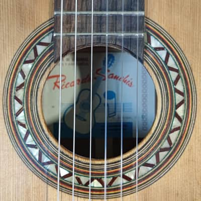 Ricardo Sanchís Carpio. Old guitar. luthier 1963 image 10