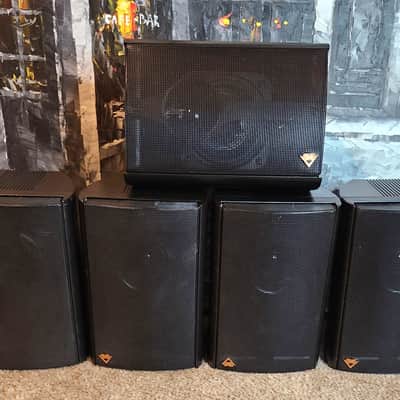 Klipsch Klipsch Rebel KSS-2 is a 2-way, horn-loaded bookshelf speaker 1997 - Black image 1