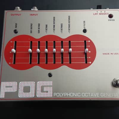 2000s - Boxed with PSU - Electro-Harmonix POG Polyphonic Octave Generator v1 Original 1st First Version 2000s Big Box 2005 - 2009 - Metal image 10