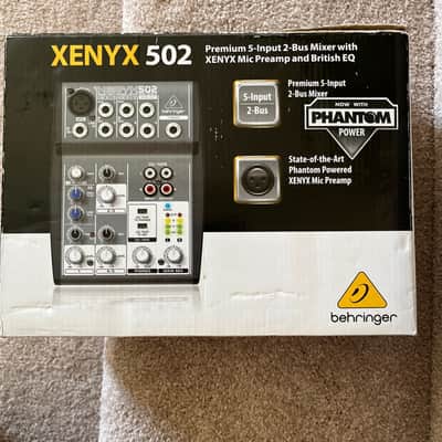 Behringer Xenyx 502 5-Input Compact Mixer 2019 - Present - Standard image 7