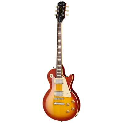 Epiphone Les Paul Standard 50s Figured Electric Guitar – Washed Cherry Sunburst image 3