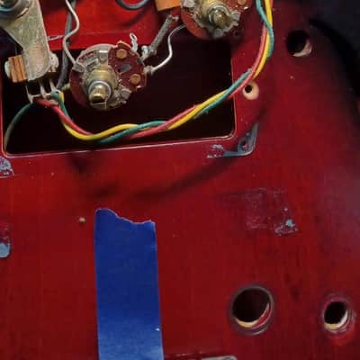 1965 Kay Built Custom Kraft 👹 Red Devil 👹 Barney Kessel *Kleenex Box*P'Ups- Black Cherry Burst NEW PICS COMING SOON! image 6