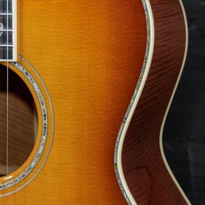 Santa Cruz Custom OM Fiddleback Mahogany / Old Growth Sitka Acoustic Guitar image 21