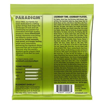 P02028 Regular Slinky Paradigm 7-String Electric Guitar Strings - 10-56 Gauge image 2