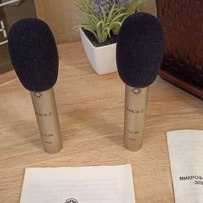 condenser VTG microphone pair Oktava MKE-2 XLR image 7