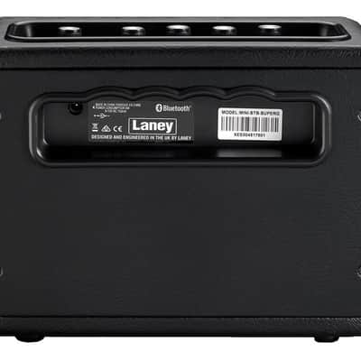 Laney Mini SuperG 2 Channel 2x3" Mini Stereo Amp w/ Smartphone Insert Technology & Bluetooth image 4