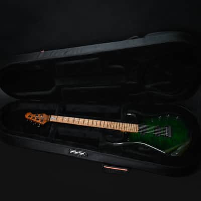 Ernie Ball Music Man JP15 John Petrucci Signature Electric Guitar- Green Tiger Eye Flame 2026 (H09193) image 5