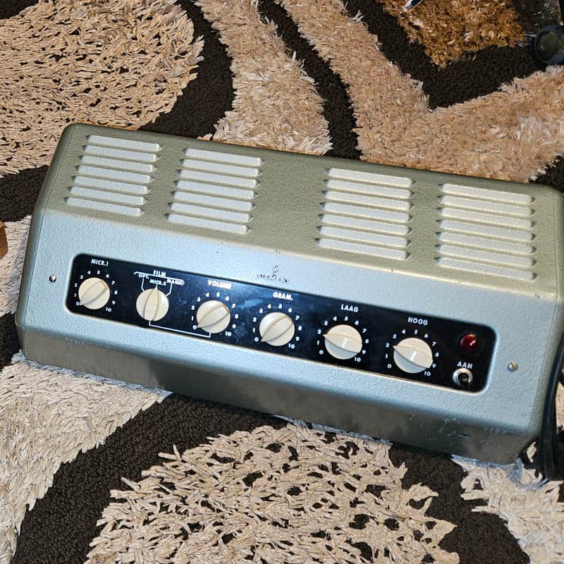 Siemens 2524 ELA - 2x EL34 25w tube amp - Blue Grey Bild 1