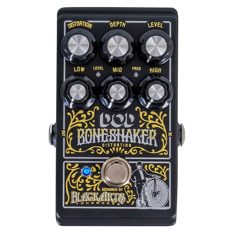 DOD Boneshaker Signature Designer Distortion - Black/Graphic image 1