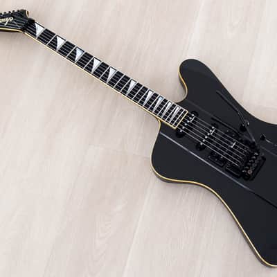 1990 Grover Jackson Fire Bird Metallic Black HSS Neck Through
