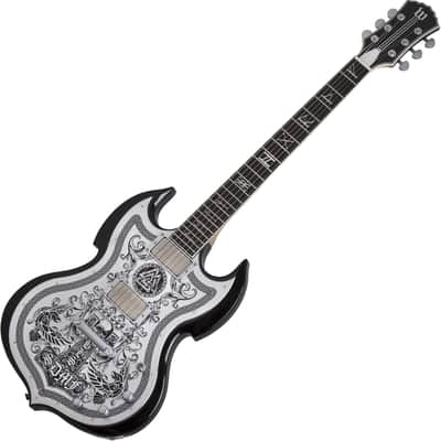 Schecter IronWorks Barbarian - Black Burst (4552) image 3