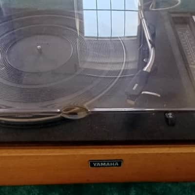 Yamaha NS Series MC-40 Music Console 1970s - Solid wood / Perspex cover / aluminium or similar control fascia image 2
