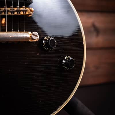 2016 Gibson True Historic '1957' Les Paul Custom 'Black Beauty' - Aged Ebony (1 of 2 Custom Order) image 10