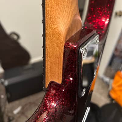 Suhr Pete Thorn Signature Custom HSS - Red Sparkle image 9