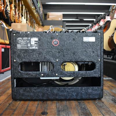 Fender Limited 30th Anniversary Hot Rod Deluxe 40-watt 1 x 12-inch Combo Amplifier Black Western image 3