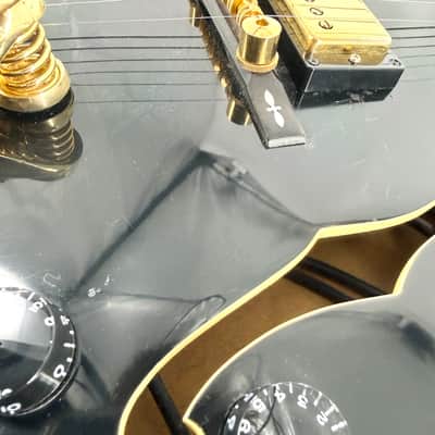 1990 Gibson Chet Atkins Country Gentleman – Ebony image 10