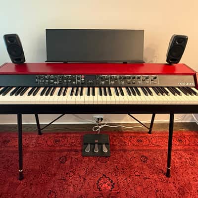 Nord Grand Hammer Action 88-Key Digital Piano + Stand, Case, Monitors, Music Stand