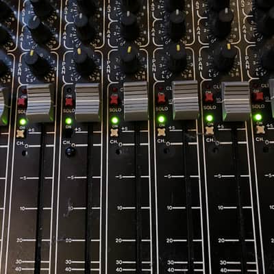 rare English mixer Studiomaster Session Mix16-2 Gold, England, Mixing Deck, vintage console, 4 aux buses, parametric eq image 9