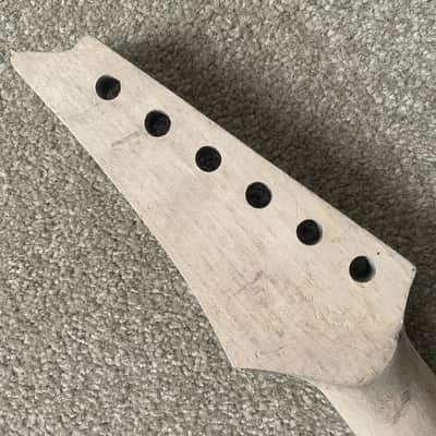 Black Rosewood 22 Frets Fingerboard Guitar Maple Neck image 4