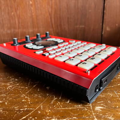 Roland SP-404SX Linear Wave Sampler 10th Anniversary Solid Red x Metallic Red w/ power supply image 10