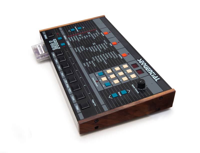 Sequential Circuits TOM Model 420 Drum Machine + HKA Classic Cart Bild 1
