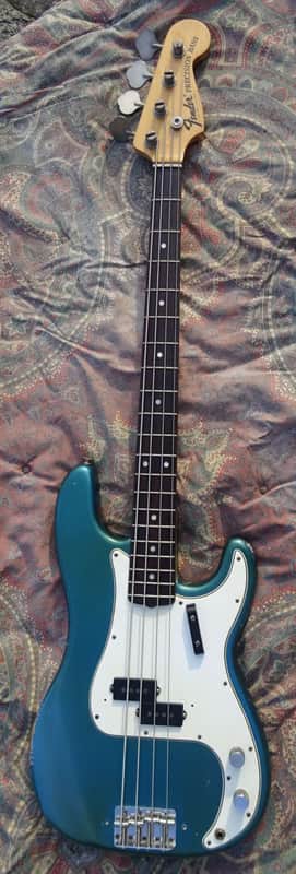 Fender Precision Bass 1969 Lake Placid Blue Custom Color image 1