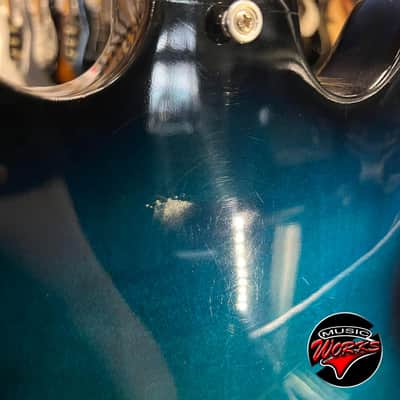 Gibson Memphis Es 335 Dot 2018 Blue Burst image 3