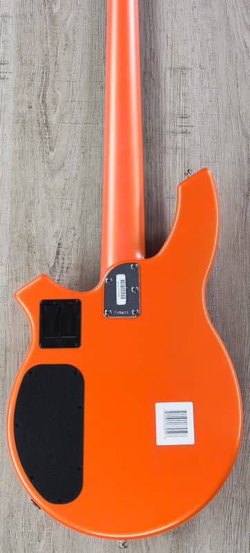 Ernie Ball Music Man Bongo 5 HS Bass Guitar - Tangerine Pearl
