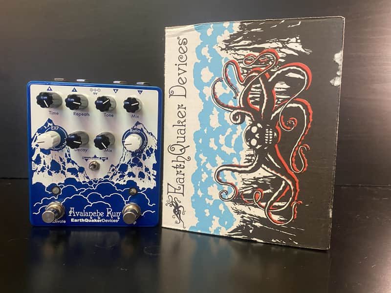 EarthQuaker Devices Avalanche Run Stereo Reverb & Delay with Tap Tempo V2