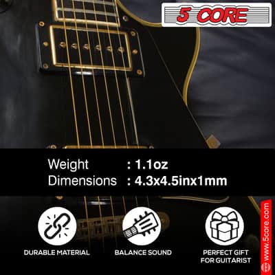 5 Core 6 Set Guitar Strings 6Pcs in 1 Set Premium Acoustic Electric Guitars Strings w Hexangular Steel Core Brass Wound Extra Light Gauge .010-.047 Cuerdas Para Guitarra Acustica - GS AC BRSS 6SET image 11
