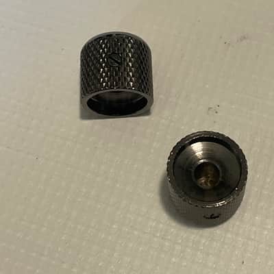 2000's Japan Ibanez Prestige RG Series Guitar Cosmo Black Dome Metal Knob Flat Head Set Screw image 3