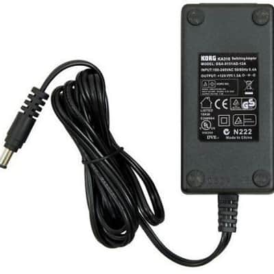 Korg KA310 + Cable 500405015300 12V 500mA Power Adapter for X50, microX, R3 and MR-1000, etc